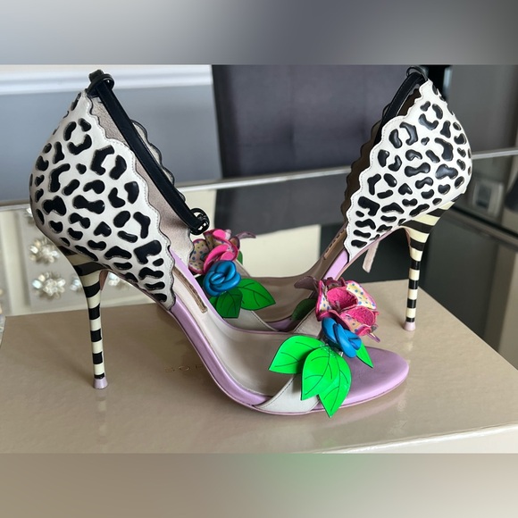* * S O L D*-* Sophia Webster Lilico Jungle
Flower Sandals 38.5 - Picture 3 of 16